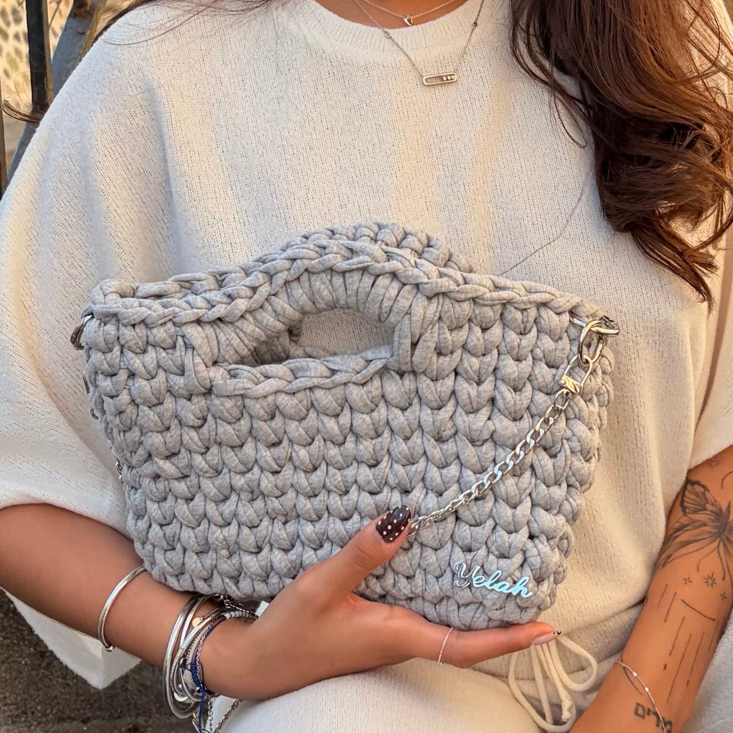 SAC AURA SUBLIME - GRIS CLAIR